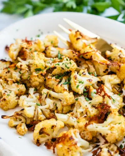Gerösteter Blumenkohl-Parmesan
