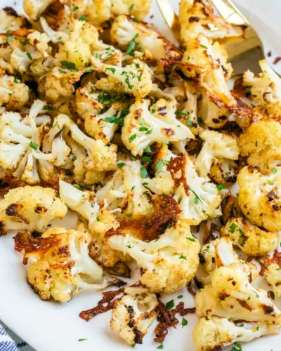 Gerösteter Blumenkohl-Parmesan