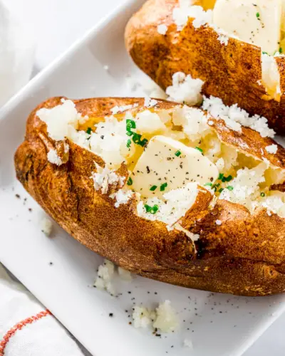 Batata assada no forno