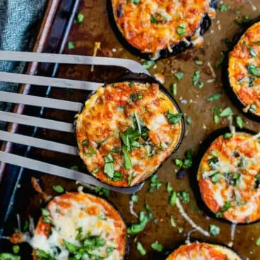 Pizza de berinjela