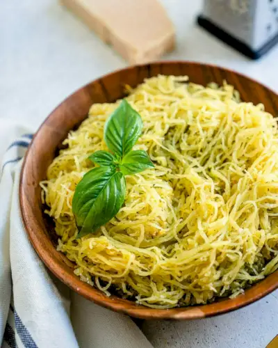 Einfaches Spaghettikürbis-Rezept