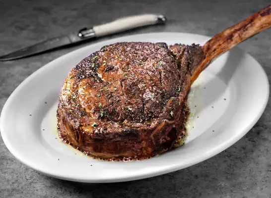 Tomahawk ribeye at Ruth