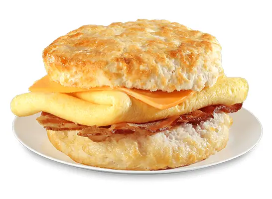 Bojangles Bacon, Egg & Cheese Biscuit