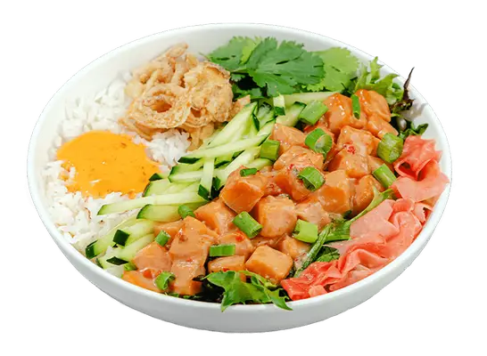 Pei Wei Salmon Poke Bowl