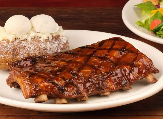Texas Roadhouse Fall Off-The-Bone Ribs, Half-Slab, Half Portion