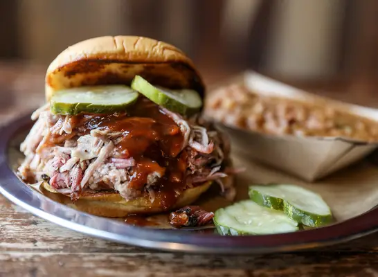 Dinosaur Barbecue pulled pork