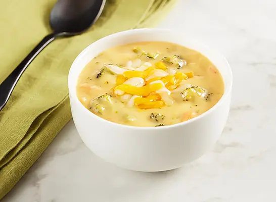 Broccoli cheddar soup at McAlister