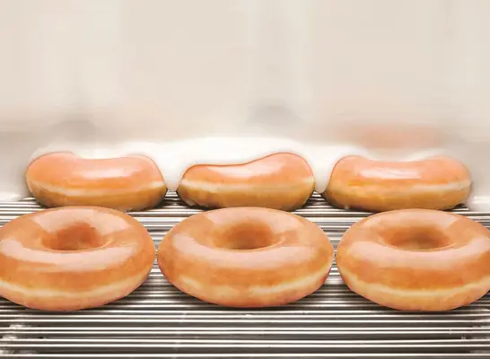 Krispy kreme glazed doughnuts