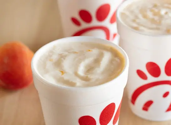 Chick-fil-A Peach Milkshake