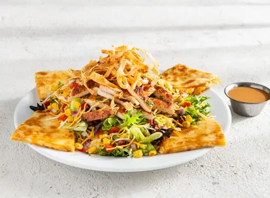 Quesadilla Explosion Salad from Chili
