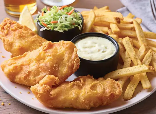 Fish and Chips platter from Applebee