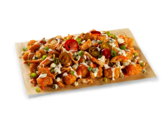 Buffalo chicken tots from Buffalo Wild Wings