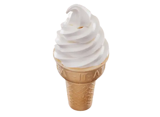 A&W Vanilla Cone