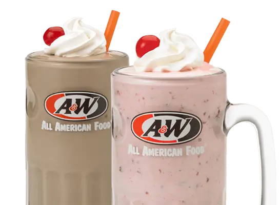A&W Chocolate Shake
