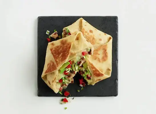 el pollo loco chicken avocado overstuffed quesadilla