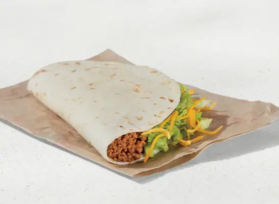 soft taco from Taco Bell