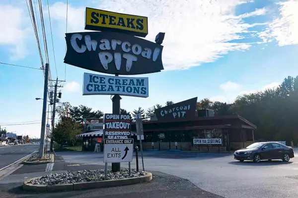La mine de charbon de bois à Wilmington, Delaware