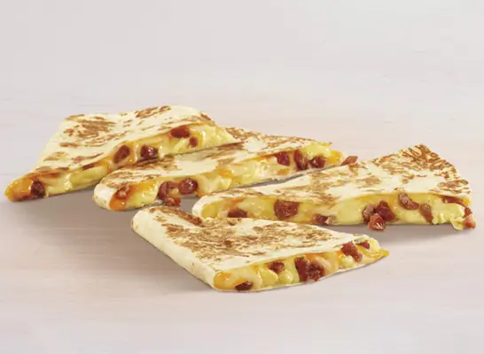 Taco Bell Breakfast Quesadilla Bacon