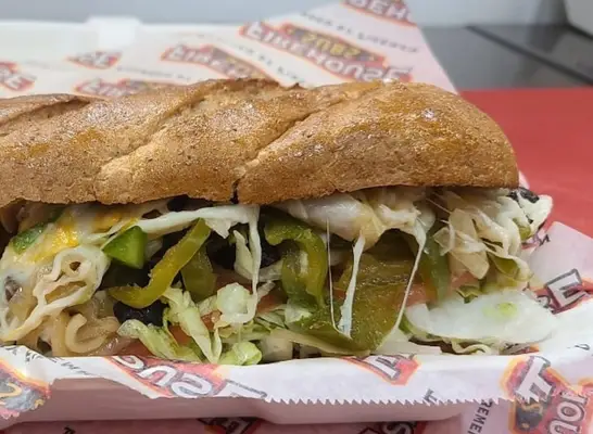 Au bon pain caprese sandwich