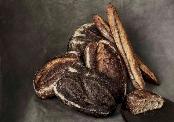 Pães variados
