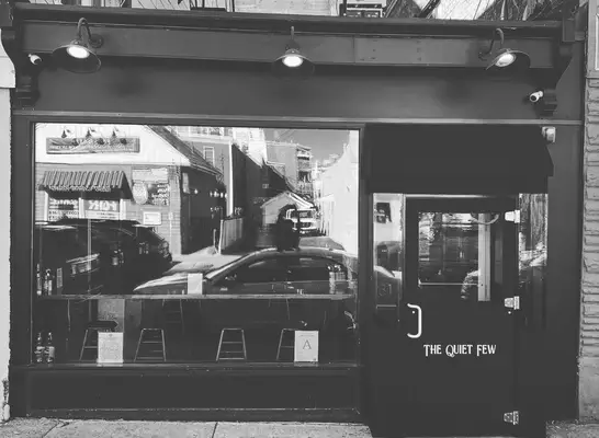 the quiet few restaurant exterior