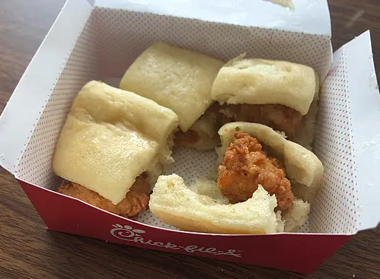 chicken minis in a box