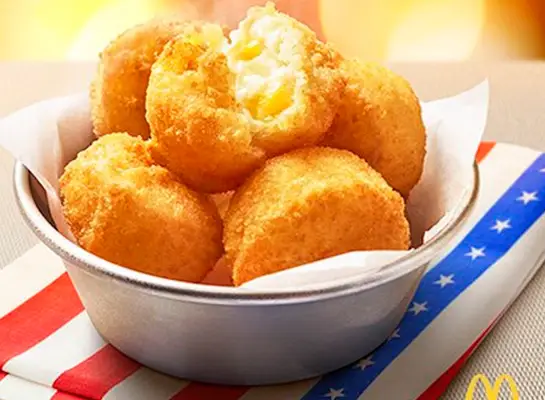 McDonalds cheesy potato bites