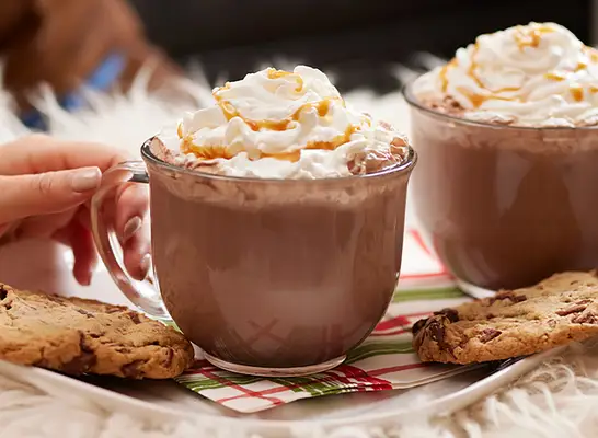 Hot chocolate at Panera