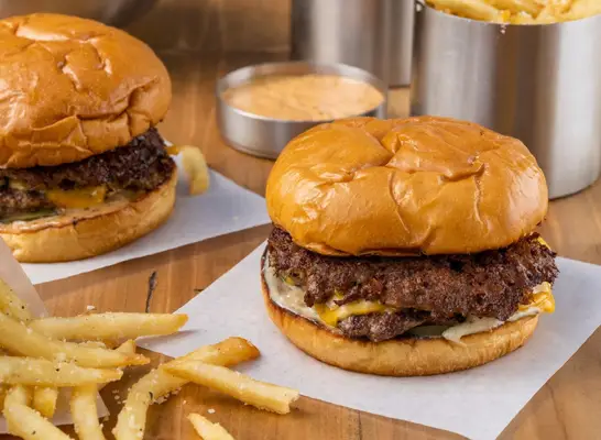 Shake Shack burgers and fries