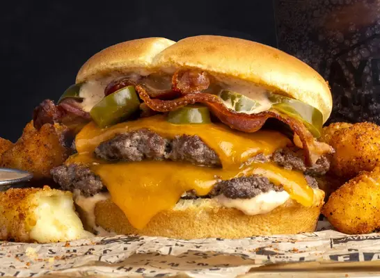 Wayback Burgers Ghost Pepper Burger