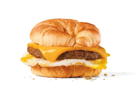 Jack in the Box sausage sandwich