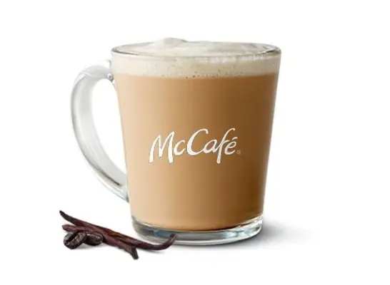 French vanilla latte McDonald