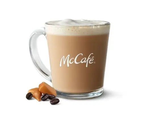 Caramel latte McDonald