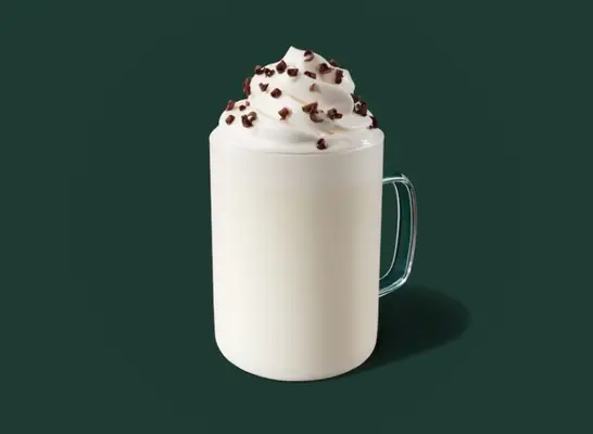Peppermint White Hot Chocolate