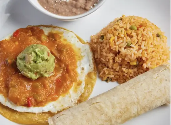 Huevos Rancheros at Broken Yolk Cafe