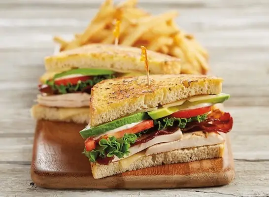 bjs brewhouse club sandwich
