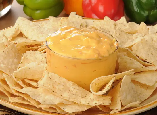 queso with chips