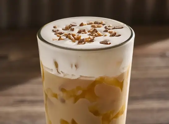 First Watch Honey Caramel Crunch Iced Coffee