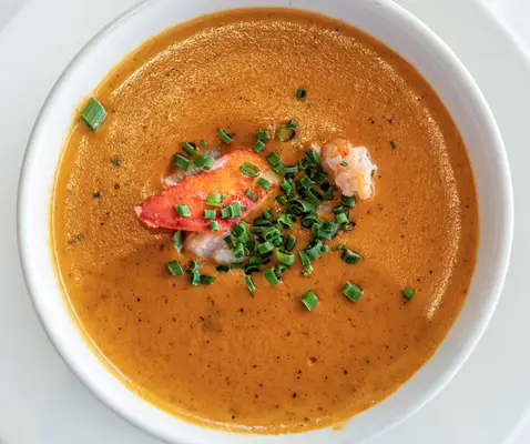 Lobster bisque at Truluck