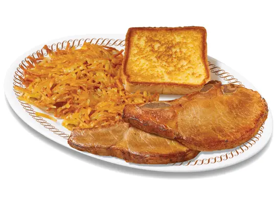 Waffle House Pork Chop Dinner