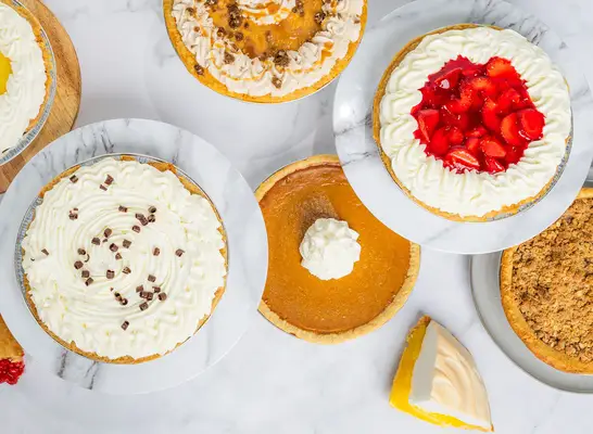 An array of desserts from Polly