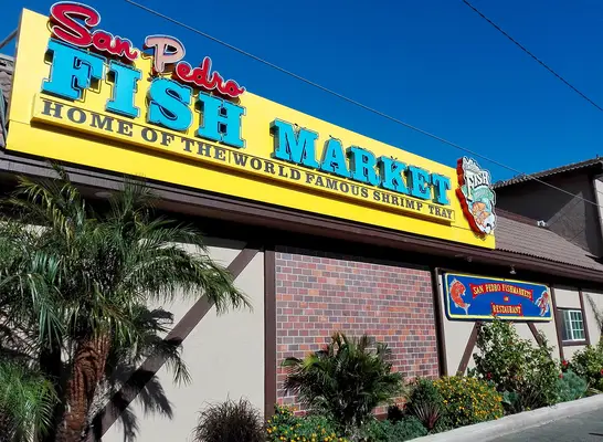 San Pedro Fish Market in Los Angeles