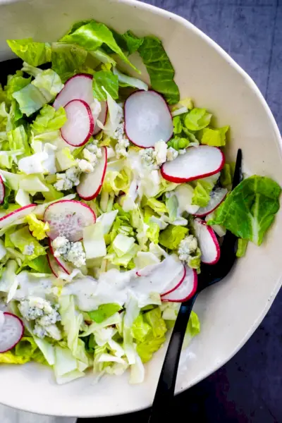 Receita de salada picada | Salada de rabanete