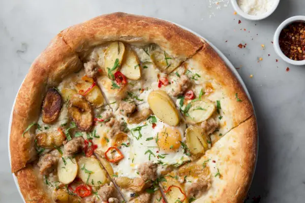 Pizza de Café da Manhã
