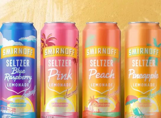 Smirnoff seltzers