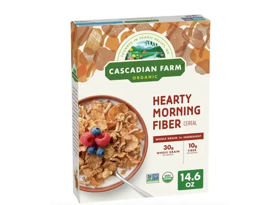 Cascadian Farm hearty morning fiber
