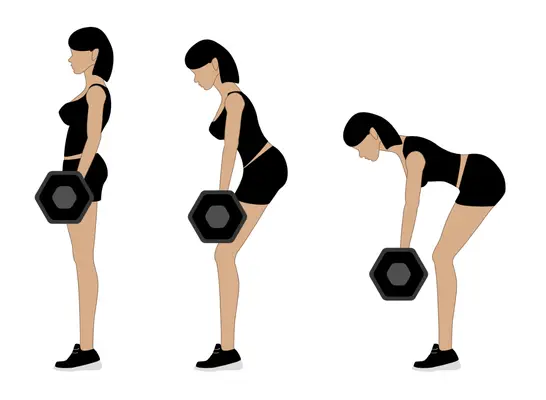 front lunge exercise