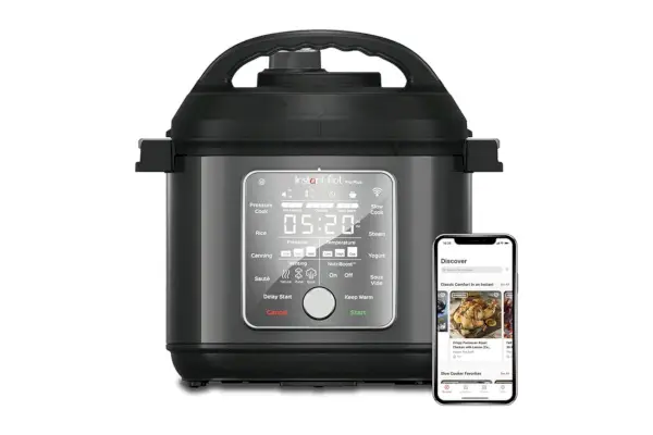 Panela de pressão Instant Pot Pro Plus Wi-Fi Smart 10 em 1 de 6 quartos