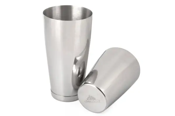 Ein oben beschwertes Boston-Shaker-Set