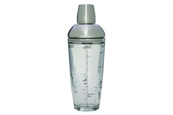 Tablecraft Cobbler-Shaker mit Edelstahloberseite, 24 Unzen
